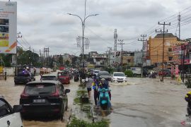 Setelah Aceh, banjir kini melanda Palembang
