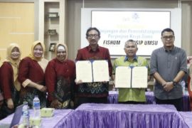 Tingkatkan Kapasitas Kelembagaan, FISIP UMSU-FISHUM UIN Jogja Jalin kerja sama