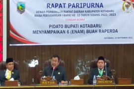 DPRD terima penyampaian enam buah Raperda