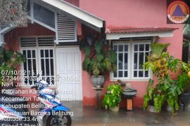 BPBD Belitung lakukan patroli di titik rawan banjir