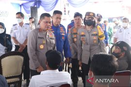 Polisi berikan pelatihan keselamatan kerja untuk nelayan