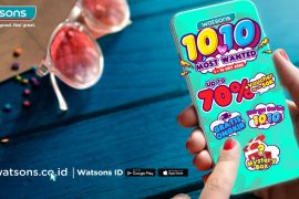 Watsons ramaikan festival belanja 10.10 "Most Wanted Sale"