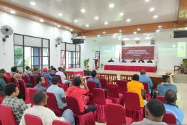 KPU Kabupaten Sorong rapat persiapan verifikasi faktual Parpol