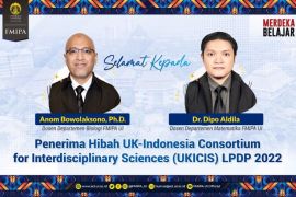 Dua peneliti UI raih pendanaan riset Inggris-Indonesia