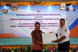 KAI Daop Madiun: Masih 60 persen aset tanah tersertifikat