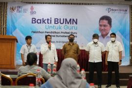 INALUM laksanakan program pelatihan persiapan ujian sertifikasi pada 194 guru