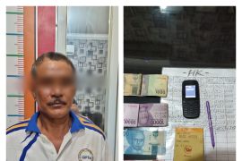 Satreskrim Polres Langkat tangkap penyedia judi togel Hongkong