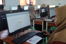 225 Calon Panwascam Kabupaten Aceh Jaya ikut ujian CAT