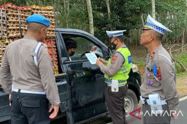 209 pengendara di Bangka Barat terjaring Operasi Zebra Menumbing