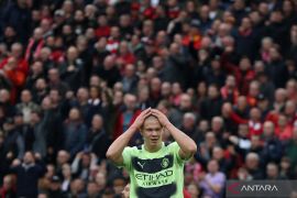 Liga Champions - Guardiola pastikan Haaland absen ketika Man City hadapi Sevilla