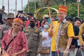 Warga Dayak Gunung Mas laksanakan upacara tiwah massal