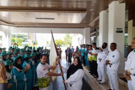 Wabup Paser lepas kontingen atlet Popda XVI Kaltim