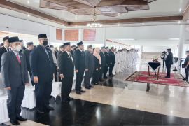 Akhirnya 10 Kepala OPD di Siak dilantik bersama 122 pejabat lainnya