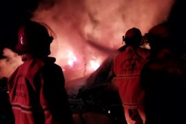 Bengkel di Simeulue hangus terbakar