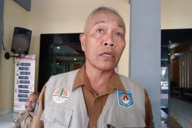 DLH Mataram melakukan pemangkasan pohon antisipasi angin kencang