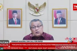 Gubernur BI perkirakan pertumbuhan ekonomi nasional capai 5,2 persen pada 2022