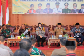 Penjabat Bupati Tebo gelar rakor penyelesaian konflik sosial