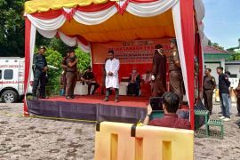 Kejari Abdya eksekusi cambuk sepuluh terpidana Maisir