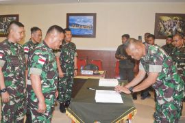 Danrem 172/PWY pimpin serah terima satgas pengamanan perbatasan RI-PNG