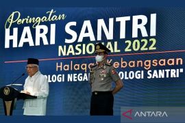 Wapres sebut santri berperan isi kemerdekaan dan pembangunan
