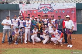 Tim Prambors jadi yang terbaik di Liga Baseball Indonesia 2022