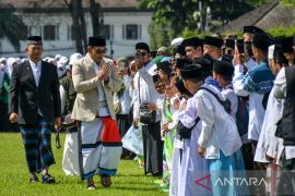 Upacara Hari Santri di Bandung