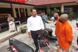 Dua pelaku pencurian motor  di Palangka Raya terancam lima tahun penjara