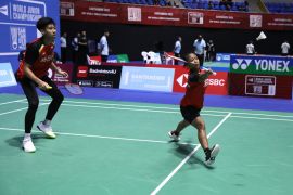 Dua ganda campuran Indonesia tampil apik hingga babak ketiga WJC 2022