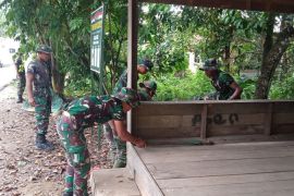 Dandim 1008/Tabalong meninjau lokasi TMMD ke-115