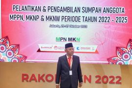 Jahari Sitepu dilantik sebagai Majelis Kehormatan Notaris wilayah Riau 2022-2025