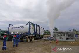 Injeksi perdana CO2 sumur Pertamina