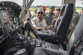 Penyerahan Heli Bell 412 Kepada TNI AD