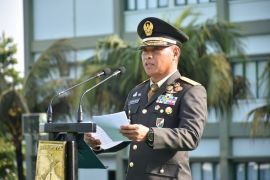 Kasdam XIII/Merdeka pimpin upacara Hari Sumpah Pemuda ke-94