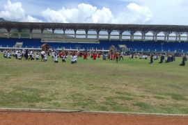 Penutupan KMAN VI dimeriahkan tarian dari seluruh nusantara