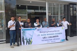 PLN sediakan layanan premium bagi BPR Modern Express Ambon