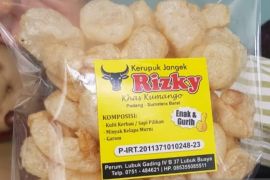 Tim Pengabdian Masyarakat Unand Komitmen Tingkatkan Pemasaran UMKM Kerupuk Kulit "Rizky" di Padang