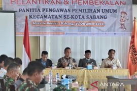 Pj wali kota tuntu integritas dan loyalitas kepada Panwaslih Sabang