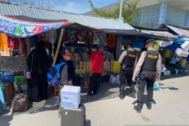 Sabhara Polres Sabang patroli dialogis di pelabuhan, ini tujuannya