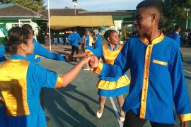 Kodim 1708/BN gelar lomba Tari Yospan semarakkan Sumpah Pemuda