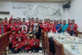Bupati Vandiko semangati atlet Samosir di Porprov Sumut 2022