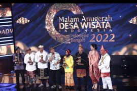 Malam anugerah Desa Wisata Indonesia 2022