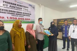 Tahun 2022 Antam salurkan dana kemitraan Rp1,9 miliar