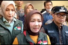 Ketua Kwarda Pramuka Jabar sapa pengungsi longsor Kebon Kelapa Bogor