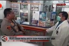 Polres Bogor pantau apotek cegah penjualan obat sirop