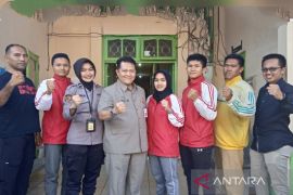 Sebelum berangkat atlet Porprov minta wejangan