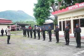 100 personel Brimob Maluku Utara BKO ke Papua