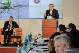 Susilo Bambang Yudhoyono ajak para pemimpin dunia bekerja sama atasi krisis global