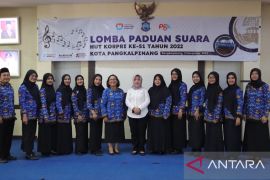 Dinas Pendidikan juarai lomba paduan suara Mars Korpri Pangkalpinang