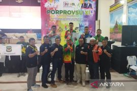 Kota Medan juara umum tarung derajat Porprov Sumut 2022