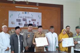 Baznas Bangka Tengah bangun rumah sehat gratis.